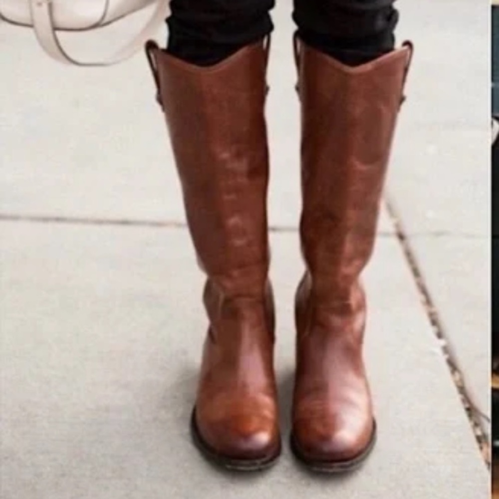 SOLD - FRYE Melissa Button Riding Boot